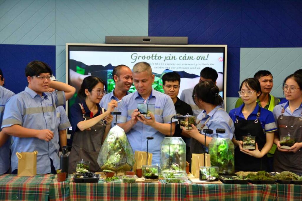 Hoạt động workshop tại Grootto Cafe - quán cafe đẹp quận Đống Đa